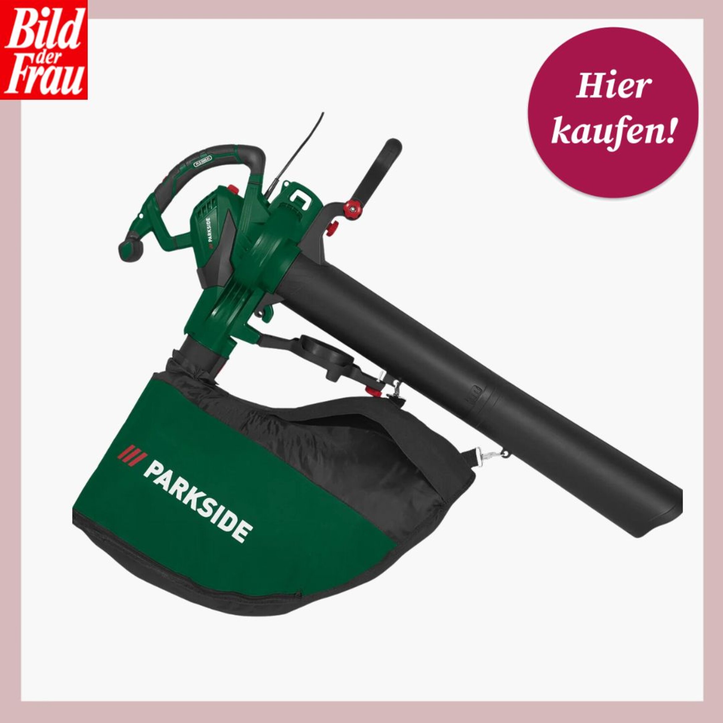 Gartenpflege günstig LidlLaubsauger saugt, bläst und häckselt